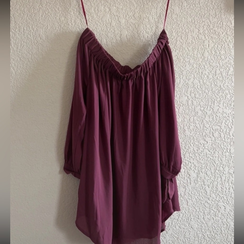 Off the shoulder blouse